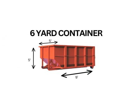 6 YARD CONTAINER